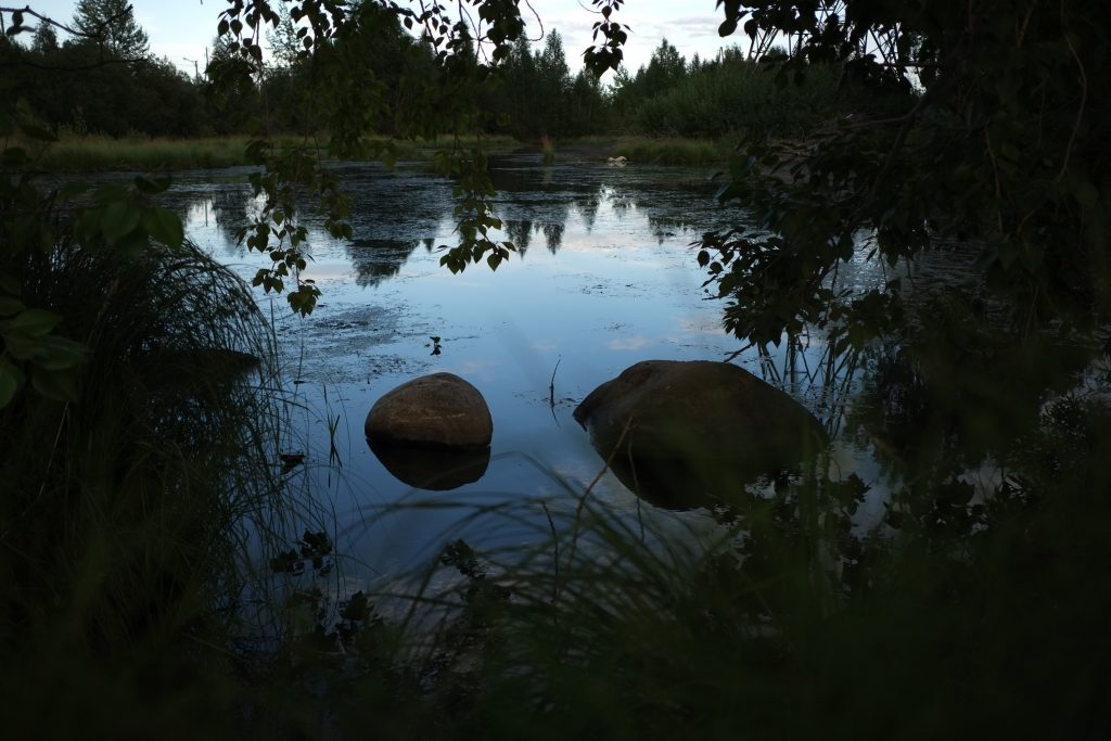 Возле воды, где шумит ветер