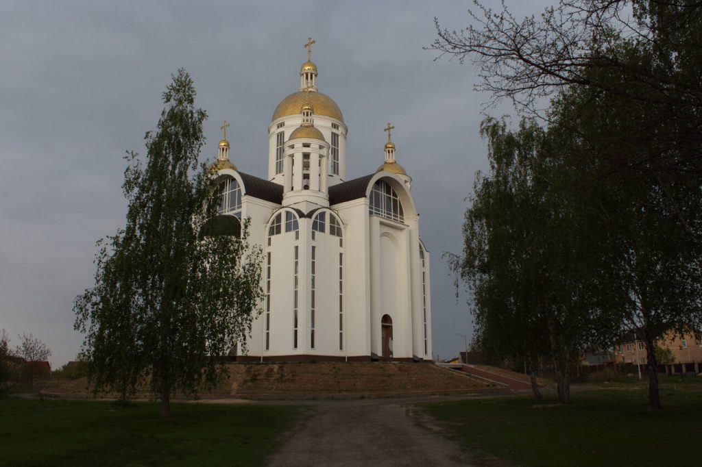 Церковь в городе Буча до начала войны