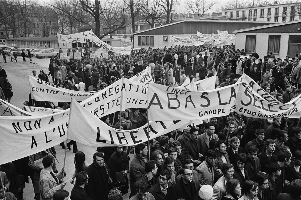 Протесты во Франции в 1968 году 