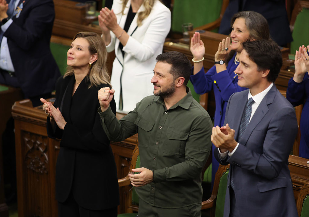 Владимир Зеленский в Канаде